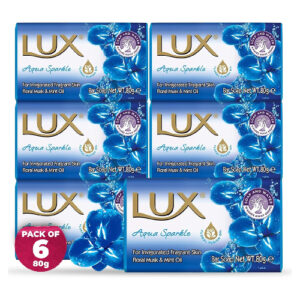 LUX Blue Aqua Beauty Soap Bar-Hands & Body